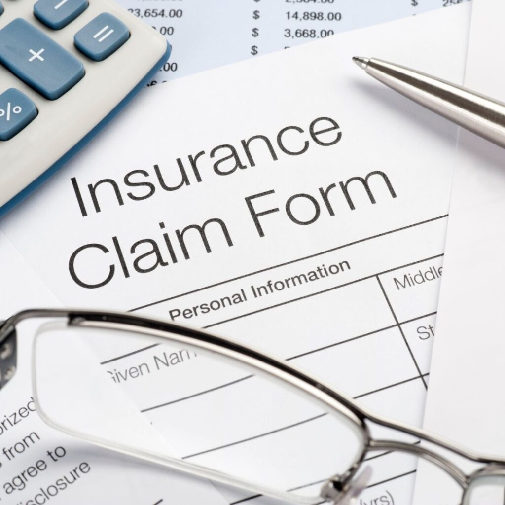 Insurance claim form 